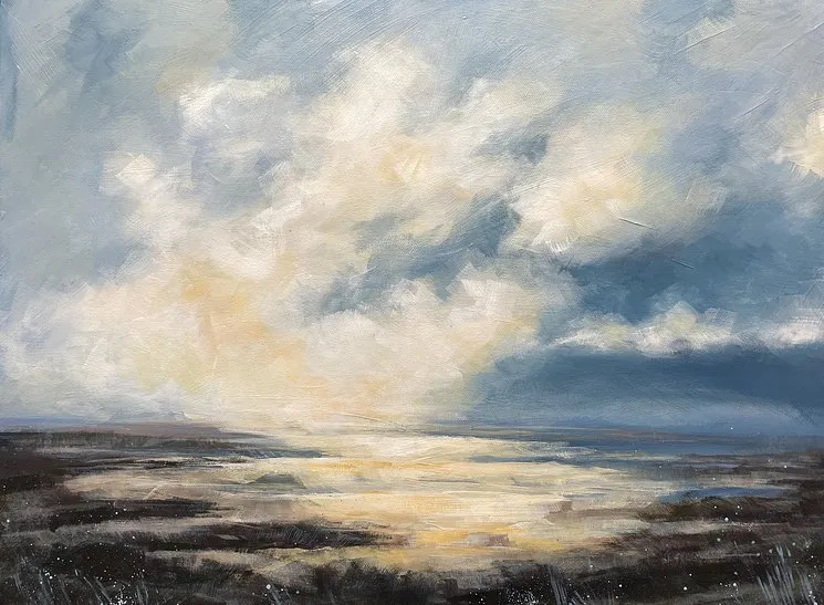 Image of Melody of Light by Helen Mount, made of oil on canvas